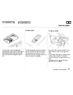 Предварительный просмотр 92 страницы Honda 1998 Odyssey Owner'S Manual