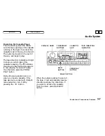 Предварительный просмотр 107 страницы Honda 1998 Odyssey Owner'S Manual