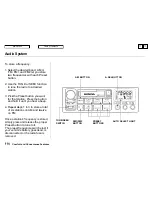 Предварительный просмотр 114 страницы Honda 1998 Odyssey Owner'S Manual