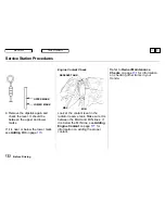 Предварительный просмотр 132 страницы Honda 1998 Odyssey Owner'S Manual