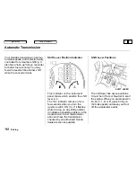 Предварительный просмотр 142 страницы Honda 1998 Odyssey Owner'S Manual