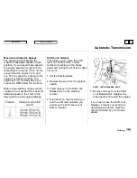 Предварительный просмотр 145 страницы Honda 1998 Odyssey Owner'S Manual