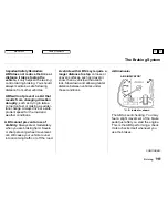 Предварительный просмотр 149 страницы Honda 1998 Odyssey Owner'S Manual