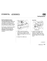 Предварительный просмотр 178 страницы Honda 1998 Odyssey Owner'S Manual