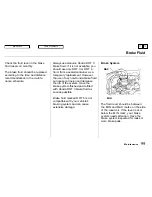 Предварительный просмотр 182 страницы Honda 1998 Odyssey Owner'S Manual