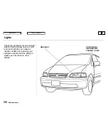 Предварительный просмотр 201 страницы Honda 1998 Odyssey Owner'S Manual