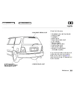 Предварительный просмотр 202 страницы Honda 1998 Odyssey Owner'S Manual