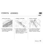 Предварительный просмотр 204 страницы Honda 1998 Odyssey Owner'S Manual