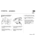 Предварительный просмотр 206 страницы Honda 1998 Odyssey Owner'S Manual