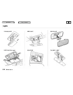 Предварительный просмотр 209 страницы Honda 1998 Odyssey Owner'S Manual