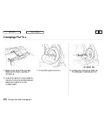 Предварительный просмотр 221 страницы Honda 1998 Odyssey Owner'S Manual