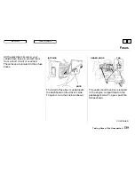 Предварительный просмотр 236 страницы Honda 1998 Odyssey Owner'S Manual