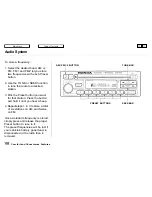 Preview for 103 page of Honda 1998 Prelude Owner'S Manual