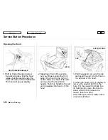 Preview for 122 page of Honda 1998 Prelude Owner'S Manual