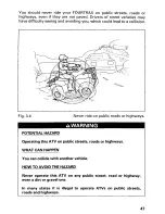 Предварительный просмотр 52 страницы Honda 1998 TRX250 Owner'S Manual