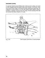 Предварительный просмотр 79 страницы Honda 1998 TRX250 Owner'S Manual