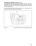 Предварительный просмотр 84 страницы Honda 1998 TRX250 Owner'S Manual