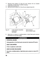 Предварительный просмотр 95 страницы Honda 1998 TRX250 Owner'S Manual