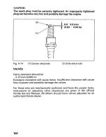 Предварительный просмотр 107 страницы Honda 1998 TRX250 Owner'S Manual