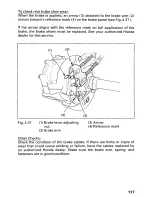 Предварительный просмотр 122 страницы Honda 1998 TRX250 Owner'S Manual