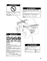 Предварительный просмотр 15 страницы Honda 1998 TRX300 Fourtrax 300 Owner'S Manual