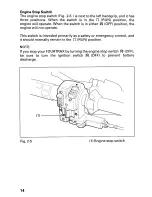 Предварительный просмотр 20 страницы Honda 1998 TRX300 Fourtrax 300 Owner'S Manual