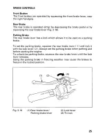 Предварительный просмотр 31 страницы Honda 1998 TRX300 Fourtrax 300 Owner'S Manual