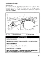 Предварительный просмотр 35 страницы Honda 1998 TRX300 Fourtrax 300 Owner'S Manual