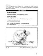 Предварительный просмотр 59 страницы Honda 1998 TRX300 Fourtrax 300 Owner'S Manual