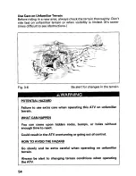 Предварительный просмотр 60 страницы Honda 1998 TRX300 Fourtrax 300 Owner'S Manual