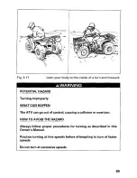 Предварительный просмотр 71 страницы Honda 1998 TRX300 Fourtrax 300 Owner'S Manual