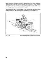 Предварительный просмотр 74 страницы Honda 1998 TRX300 Fourtrax 300 Owner'S Manual