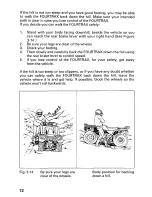 Предварительный просмотр 78 страницы Honda 1998 TRX300 Fourtrax 300 Owner'S Manual