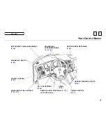 Предварительный просмотр 5 страницы Honda 1999 Accord Coupe Owner'S Manual