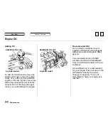 Предварительный просмотр 206 страницы Honda 1999 Accord Coupe Owner'S Manual