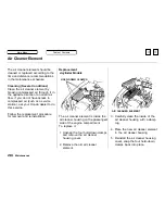 Предварительный просмотр 224 страницы Honda 1999 Accord Coupe Owner'S Manual