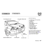 Предварительный просмотр 245 страницы Honda 1999 Accord Coupe Owner'S Manual