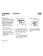 Предварительный просмотр 246 страницы Honda 1999 Accord Coupe Owner'S Manual