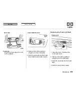 Предварительный просмотр 257 страницы Honda 1999 Accord Coupe Owner'S Manual