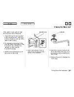 Предварительный просмотр 284 страницы Honda 1999 Accord Coupe Owner'S Manual