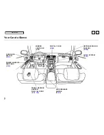 Preview for 4 page of Honda 1999 Accord Sedan Owner'S Manual