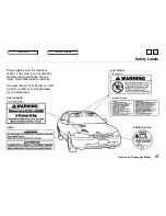 Предварительный просмотр 48 страницы Honda 1999 Accord Sedan Owner'S Manual