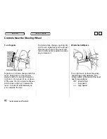 Предварительный просмотр 62 страницы Honda 1999 Accord Sedan Owner'S Manual