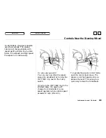 Предварительный просмотр 63 страницы Honda 1999 Accord Sedan Owner'S Manual