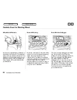 Предварительный просмотр 64 страницы Honda 1999 Accord Sedan Owner'S Manual