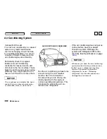 Preview for 235 page of Honda 1999 Accord Sedan Owner'S Manual