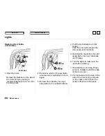 Предварительный просмотр 251 страницы Honda 1999 Accord Sedan Owner'S Manual