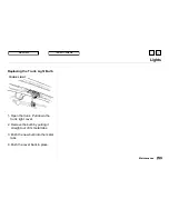 Предварительный просмотр 256 страницы Honda 1999 Accord Sedan Owner'S Manual