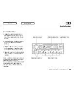 Предварительный просмотр 99 страницы Honda 1999 Civic Sedan Reference Owner'S Manual