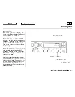 Предварительный просмотр 101 страницы Honda 1999 Civic Sedan Reference Owner'S Manual